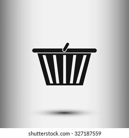 Shopping basket icon