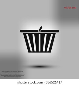 Shopping basket icon