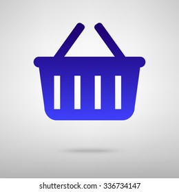 Shopping basket icon