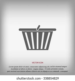 Shopping basket icon