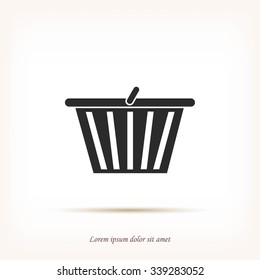 Shopping basket icon
