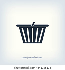 Shopping basket icon
