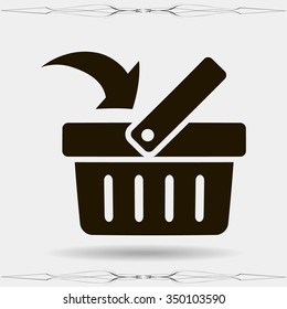 shopping basket icon