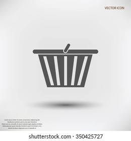 Shopping basket icon
