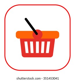 Shopping basket icon