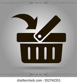 shopping basket icon