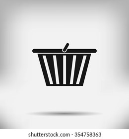 Shopping basket icon