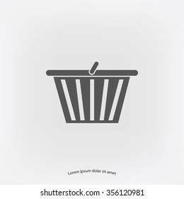Shopping basket icon