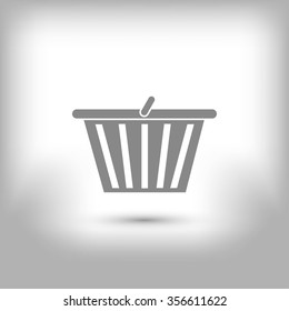 Shopping basket icon