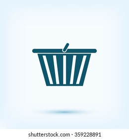 Shopping basket icon