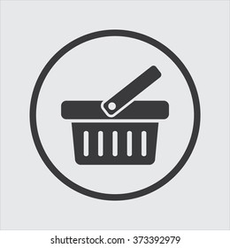 Shopping basket icon