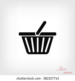 Shopping basket icon