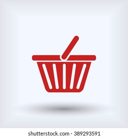Shopping basket icon