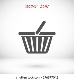 Shopping basket icon