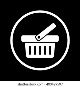 Shopping basket icon