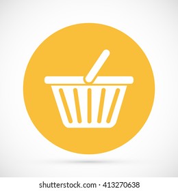 Shopping basket icon