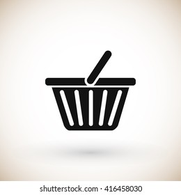 Shopping basket icon