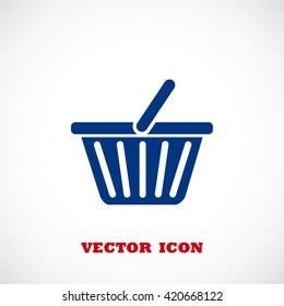 Shopping basket icon
