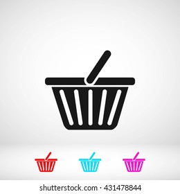 Shopping basket icon