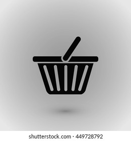 Shopping basket icon