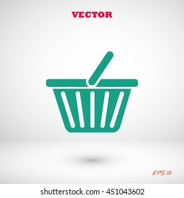 Shopping basket icon