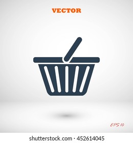 Shopping basket icon