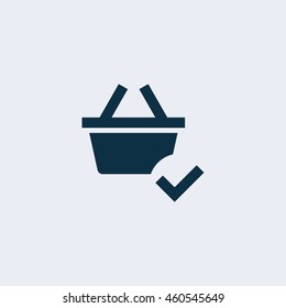 Shopping basket icon