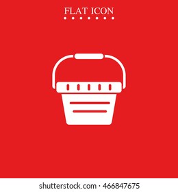 Shopping basket icon.