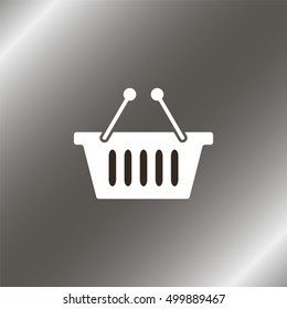 Shopping basket icon.