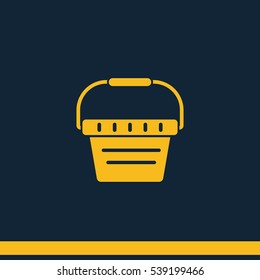 Shopping basket icon.