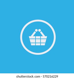 Shopping basket icon 