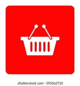 Shopping basket icon.