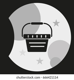 Shopping basket icon.