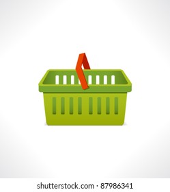 Shopping basket icon