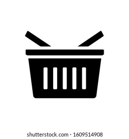 shopping basket icon design vector template