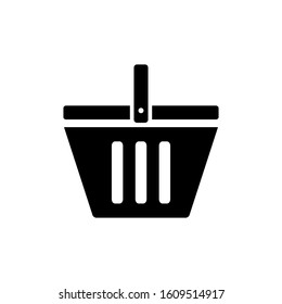shopping basket icon design vector template