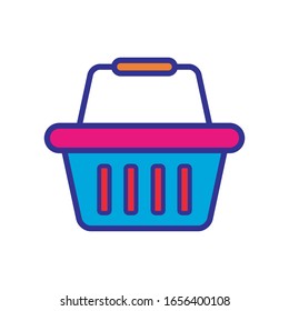 shopping basket icon design vector template