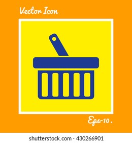 Shopping Basket Icon. Eps-10.