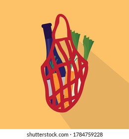 Shopping basket icon. Groceries icons. Market basket - Vector