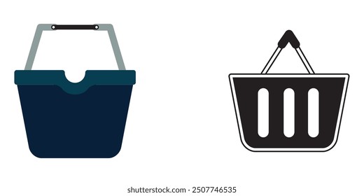 Shopping Basket icon illustration vector design template design eps 10