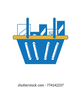 shopping basket icon image