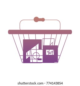 shopping basket icon image