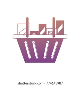 shopping basket icon image