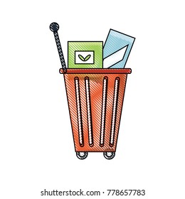 shopping basket icon image