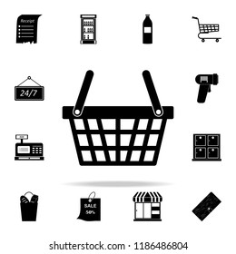 shopping basket icon. market icons universal set for web and mobile