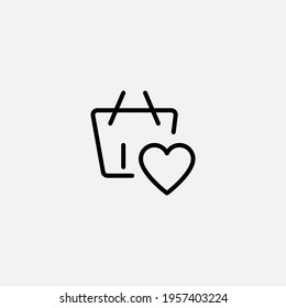 Shopping basket icon sign vector,Symbol, logo illustration for web and mobile