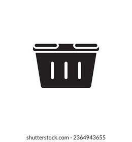 shopping basket icon symbol sign vector