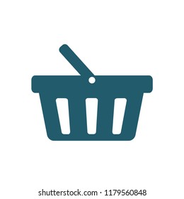 shopping basket icon vector