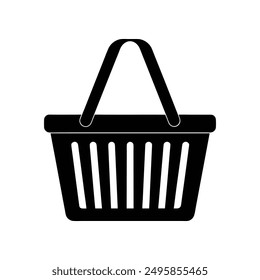 
Symbol für den Warenkorb. Warenkorbvektor, 