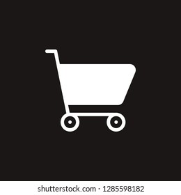 shopping basket icon. shopping basket vector design. sign design